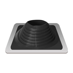 Кровельный уплотнитель дымохода 178-330 (Master Flash №8 силиконовый серебристый) [CLONE]